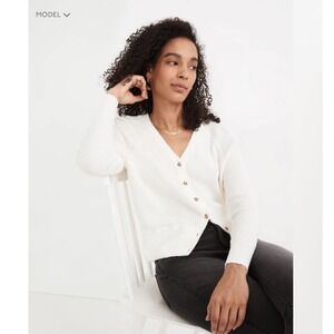 Madewell Maysville V-Neck‎ Cardigan Sweater XS